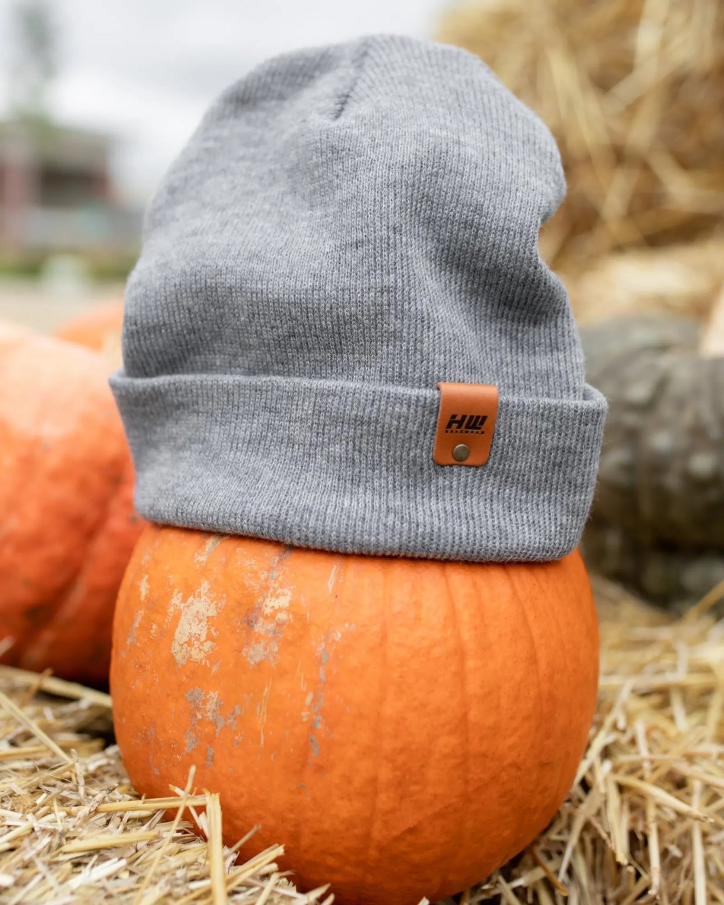 HAAKWEAR Knit Cuffed Classic Beanie / Hat - Koala Gray, Made in USA